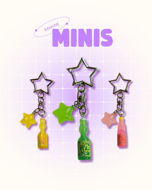 Ramune Mini Keychains
